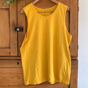 Warm yellow vintage top